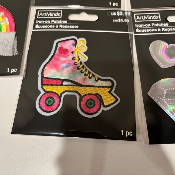 8 piece Iron-on patches - Picture 6 of 7